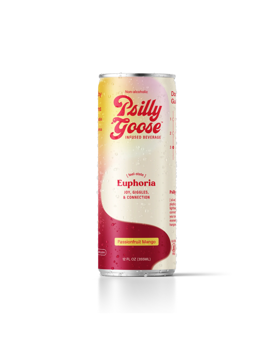 Psilly Goose | Infused Beverages | 12oz / Euphoria/5mg